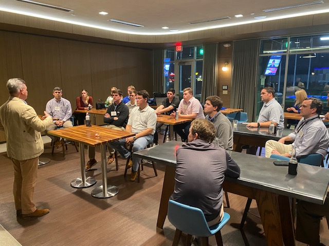 EVP, Sims Floyd and 2021 Fall Event Attendees at Top Golf in Greenville